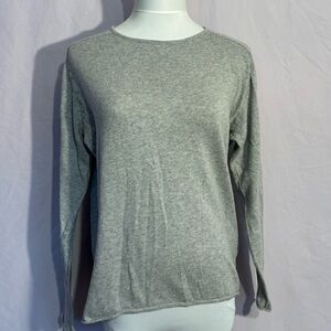 Zara Man Basic gray long sleeve tee